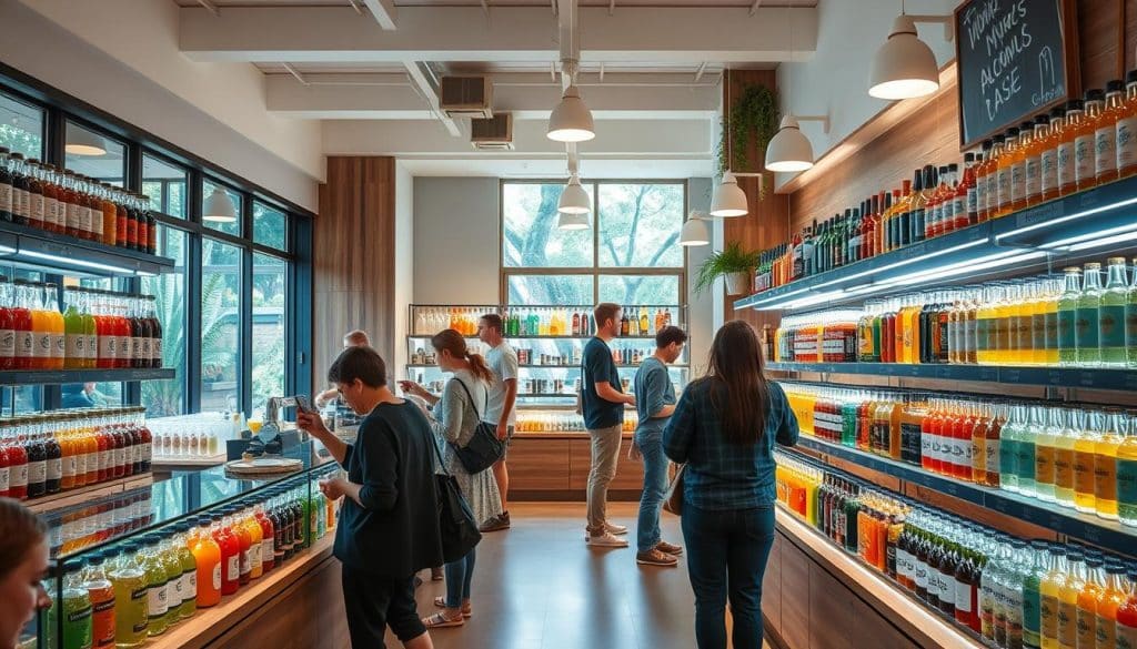 Alkoholfreie Getränke Markt