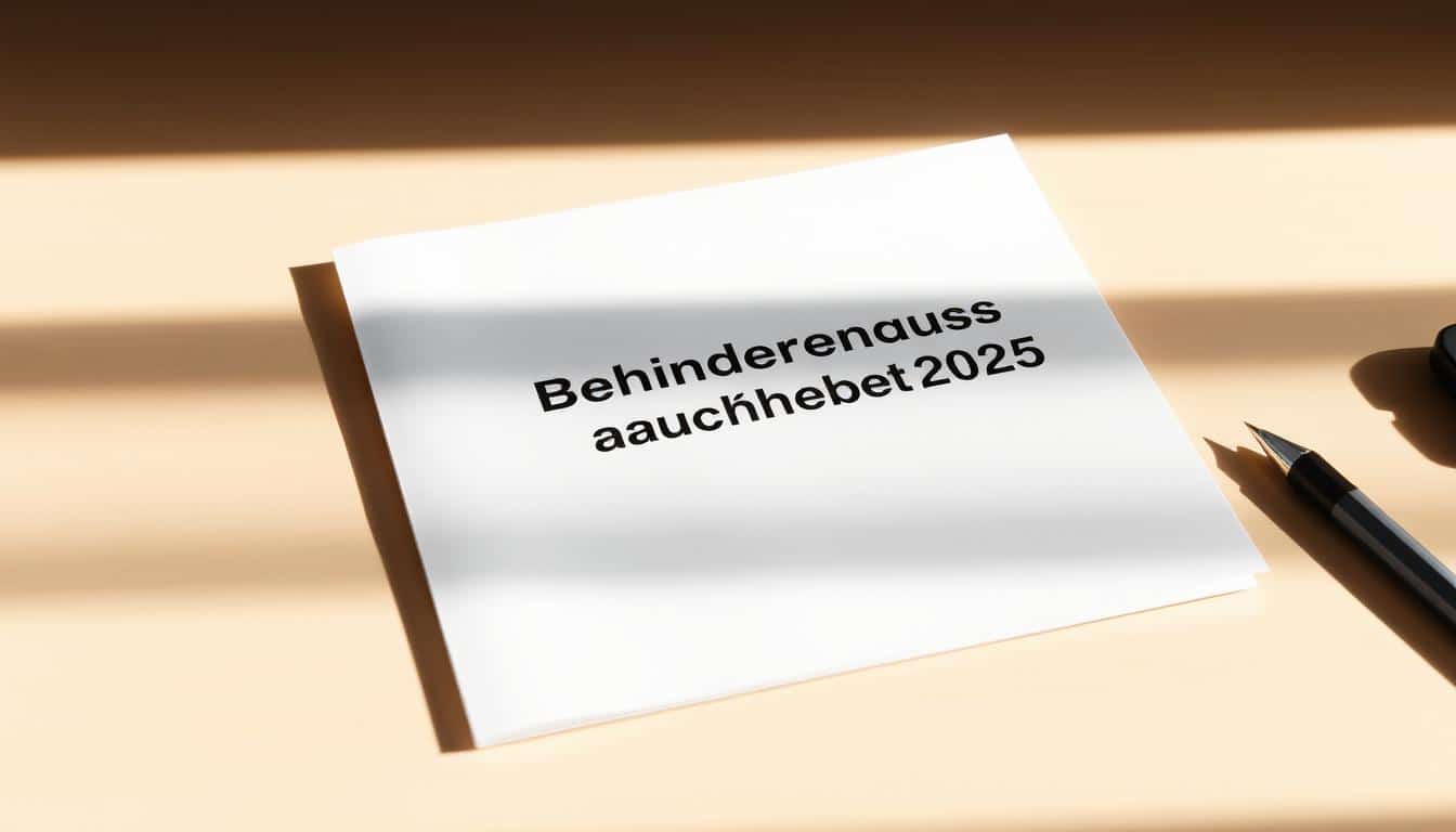 Alles über den Behindertenpauschbetrag 2025
