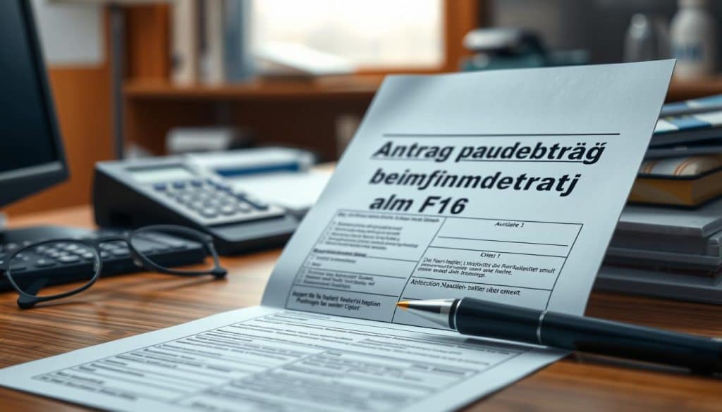 Antrag Pauschbetrag beim Finanzamt