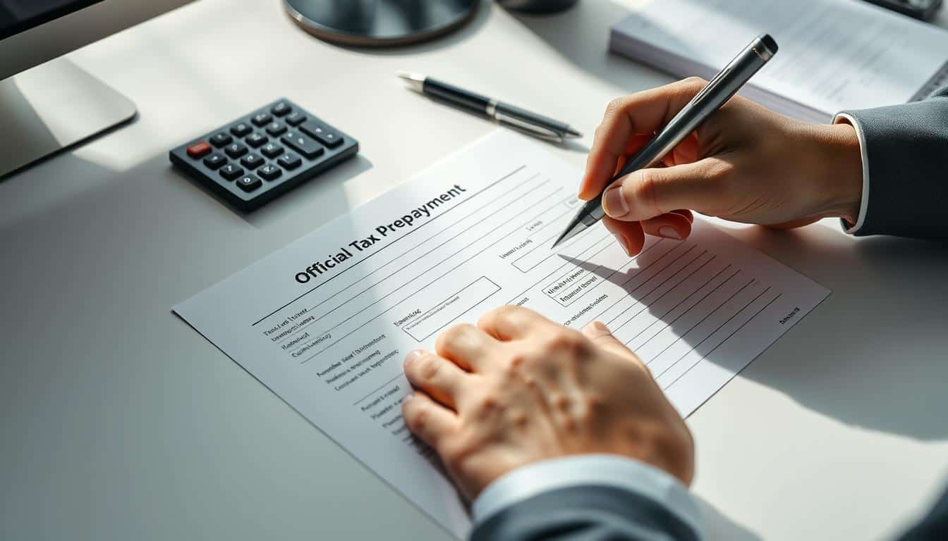 Erklärung Begriff "Einkommensteuervorauszahlungen" für ein Steuer Lexikon