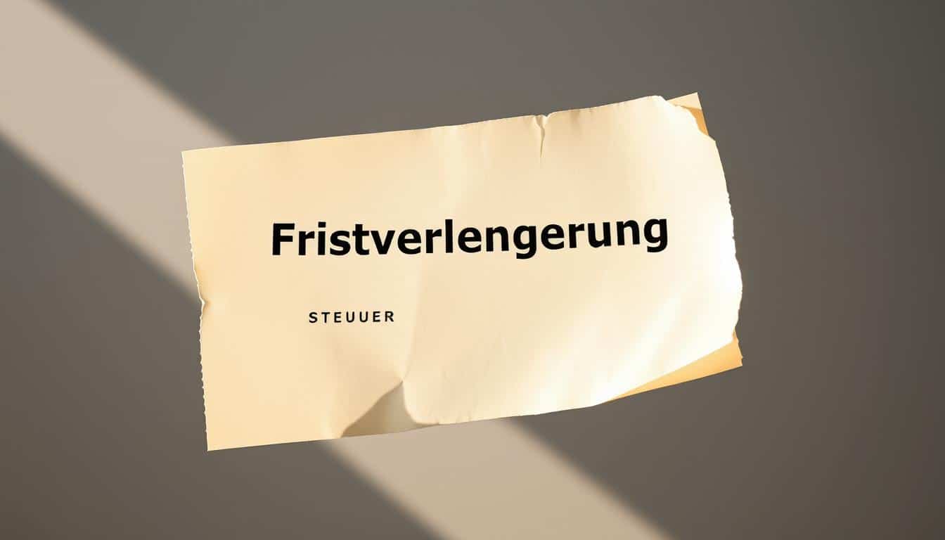 Erklärung Begriff "Fristverlängerung" für ein Steuer Lexikon