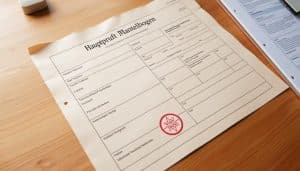 Erklärung Begriff "Hauptvordruck Mantelbogen" für ein Steuer Lexikon