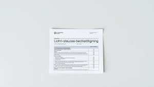 Erklärung Begriff "Lohnsteuerbescheinigung" für ein Steuer Lexikon