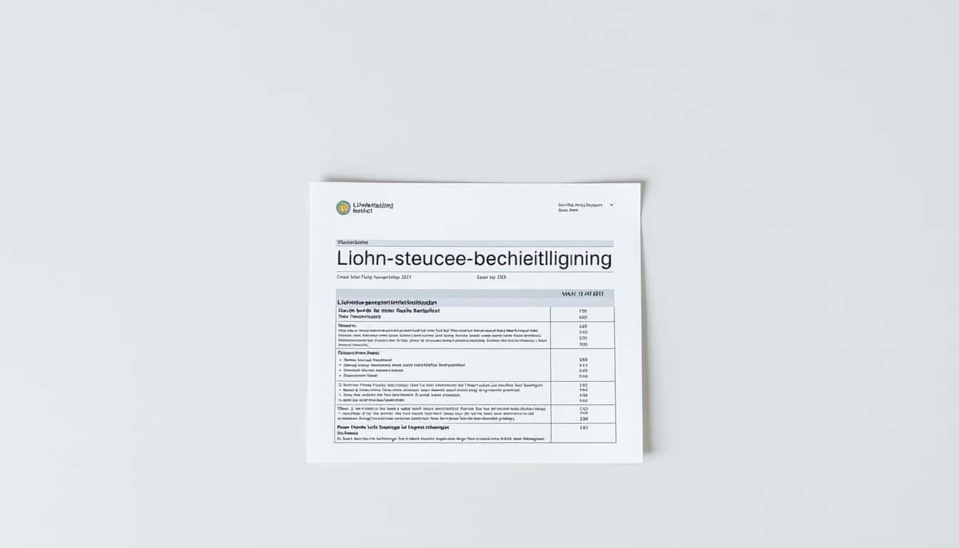 Erklärung Begriff "Lohnsteuerbescheinigung" für ein Steuer Lexikon
