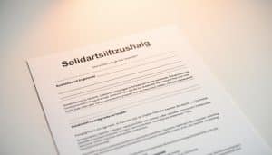 Erklärung Begriff "Solidaritätszuschlag Soli" für ein Steuer Lexikon