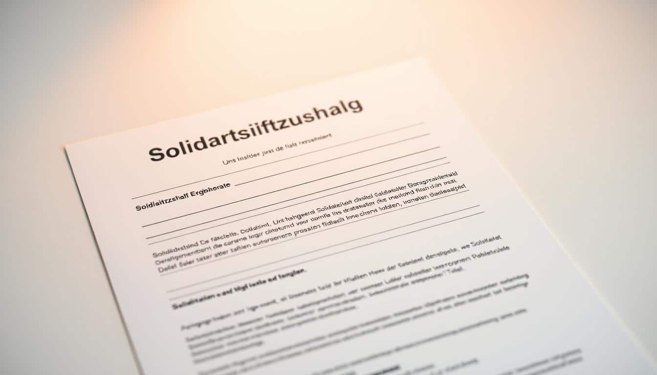 Erklärung Begriff "Solidaritätszuschlag Soli" für ein Steuer Lexikon