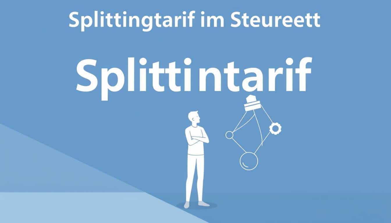 Erklärung Begriff "Splittingtarif" für ein Steuer Lexikon