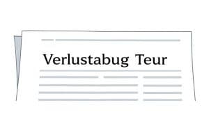 Erklärung Begriff "Verlustabzug" für ein Steuer Lexikon