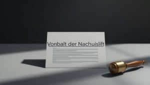 Erklärung Begriff "Vorbehalt der Nachprüfung" für ein Steuer Lexikon