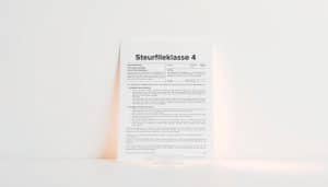 Für wen gilt Steuerklasse 4?
