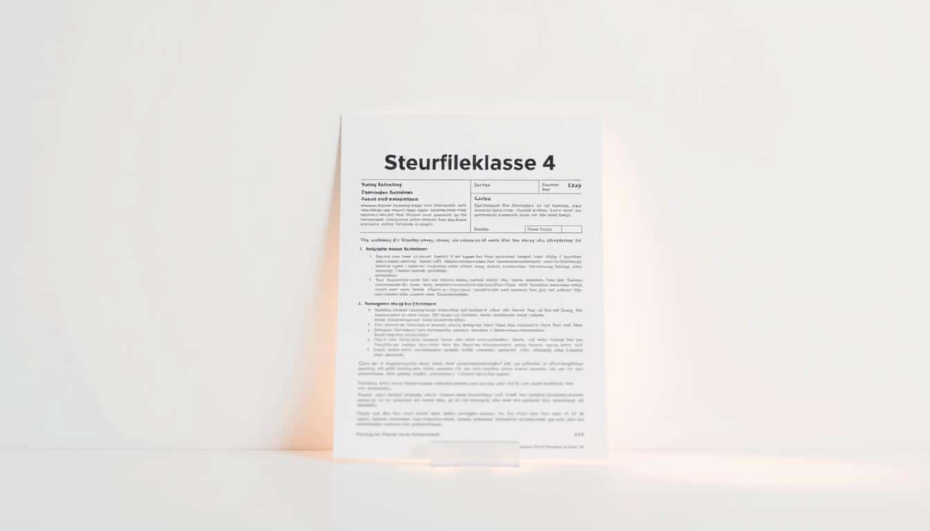 Für wen gilt Steuerklasse 4?