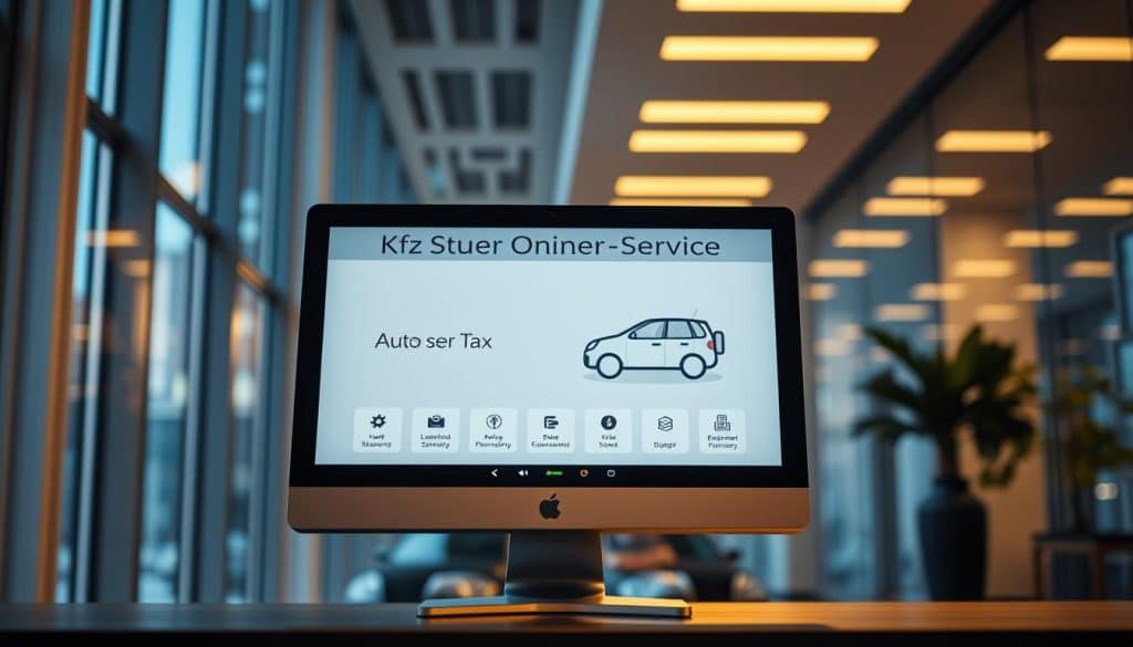 Kfz-Steuer Online-Service
