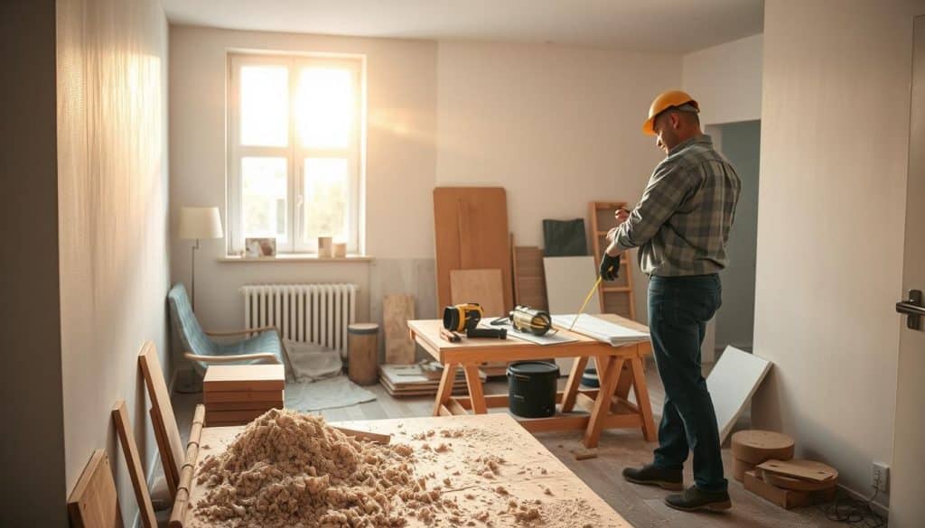 Renovierungsarbeiten