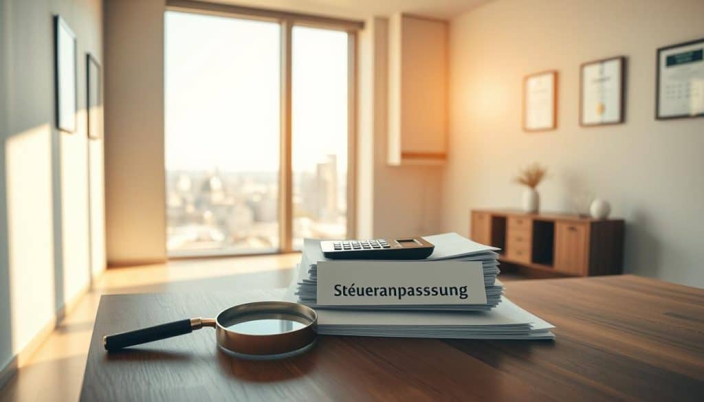 Steueranpassung