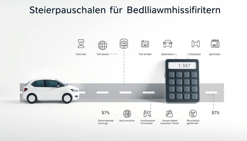Steuerpauschalen für Bewerbungsfahrten