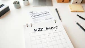 Wann wird die KFZ Steuer abgebucht?