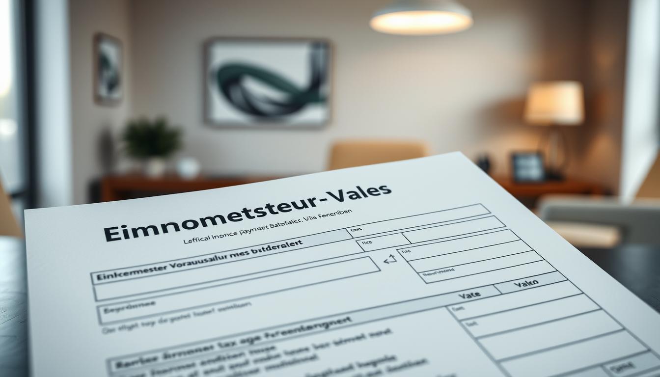 Was ist eine Einkommensteuer Vorauszahlung?