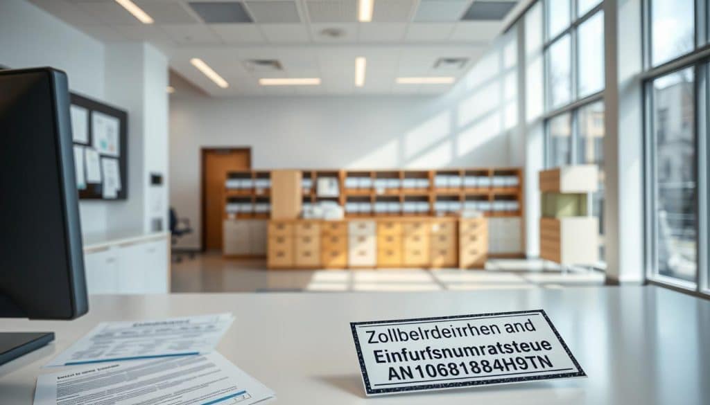 Zollbehörden und Einfuhrumsatzsteuer Anmeldung
