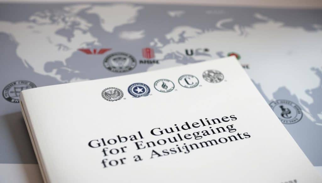 globale Richtlinien für Auslandsentsendung