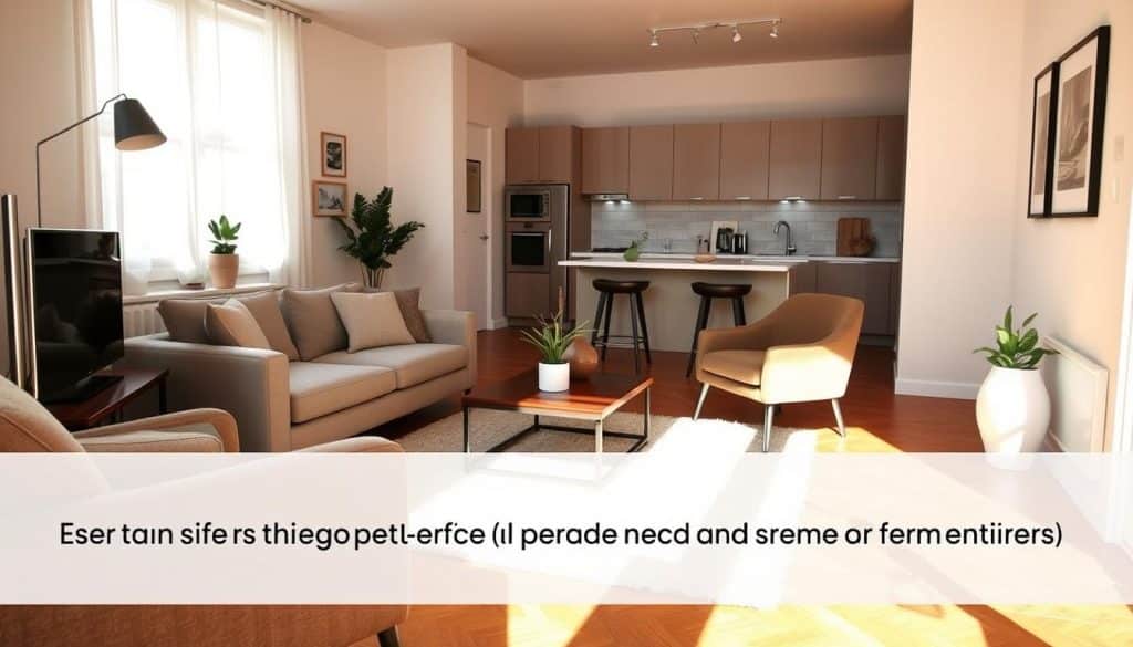 möblierte Wohnung